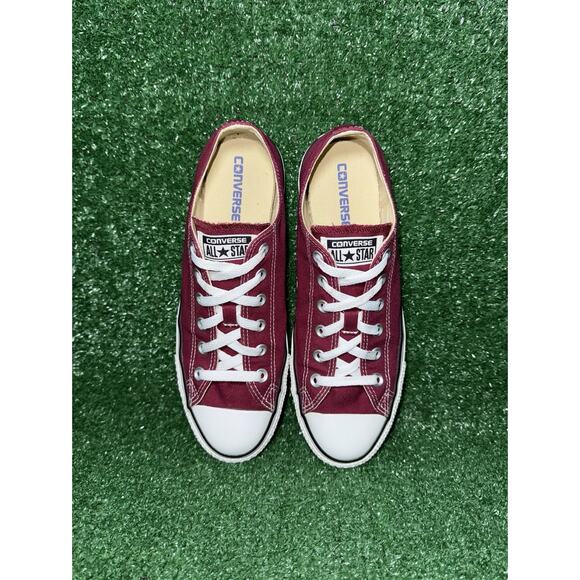 Converse Chuck Taylor All Star Men’s 8 Women’s 10 Burgundy Casual Shoes Sneakers - Picture 6 of 9
